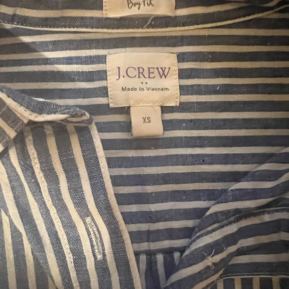 J. Crew long sleeve shirt. Size xs - Picture 2 of 2
